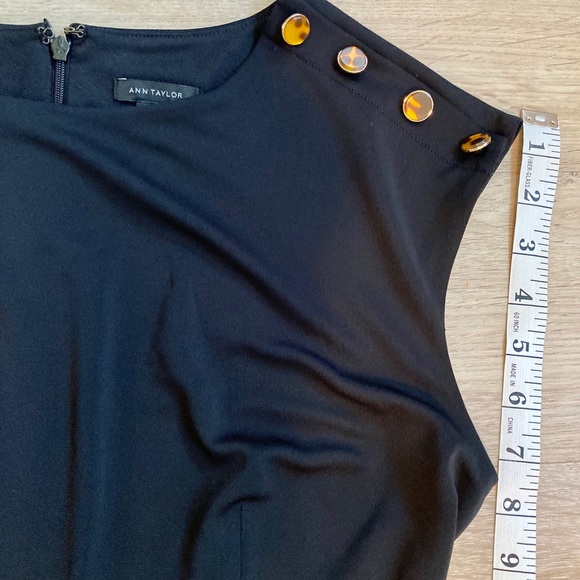 Shoulder Button Matte Jersey Flare Dress - Picture 12 of 16